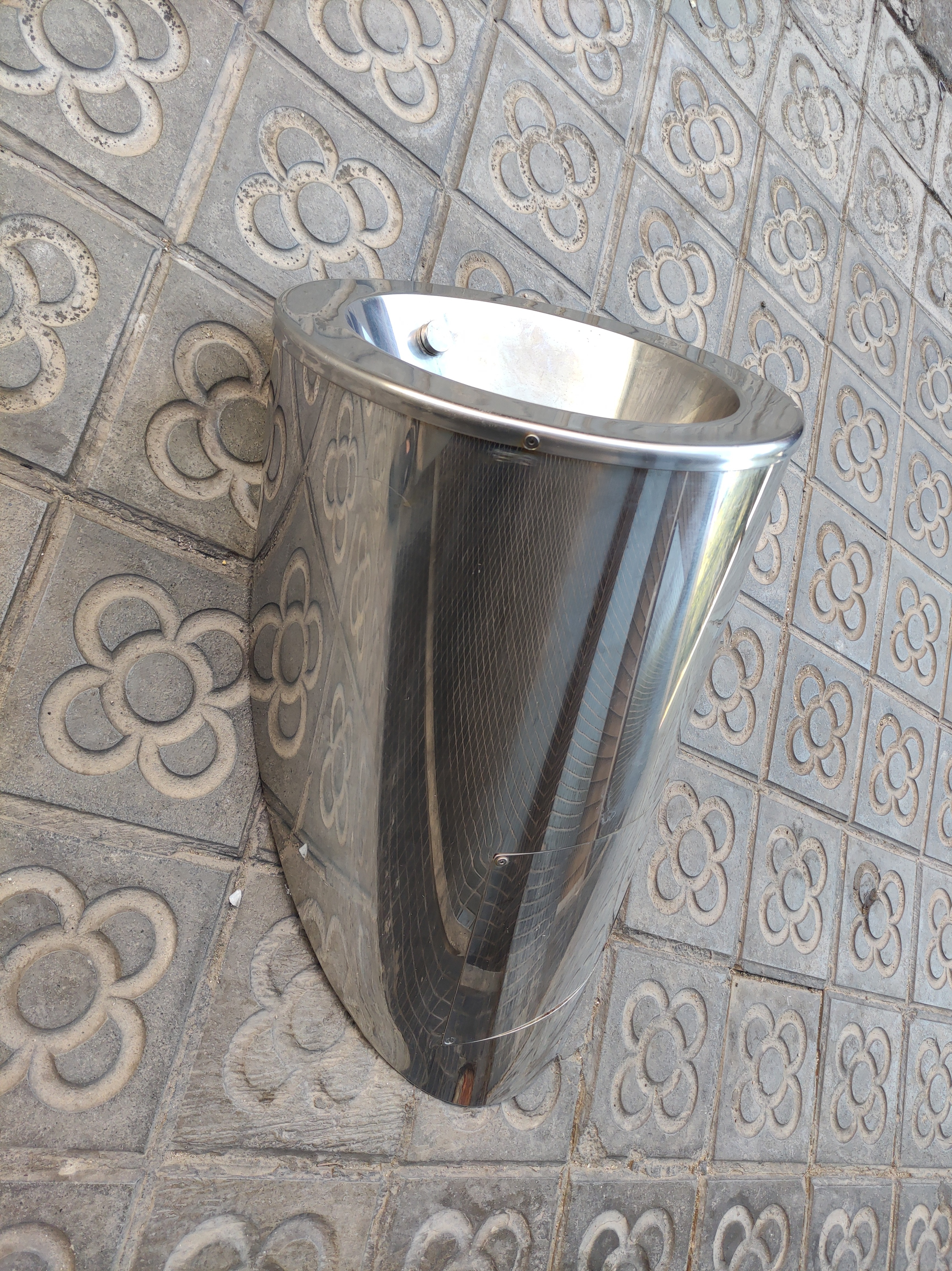 retrete urinario carcel hosteleria inox 60x36.5x36 (45eu) 1u